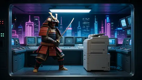 Samurai versus office printer, the final duel
