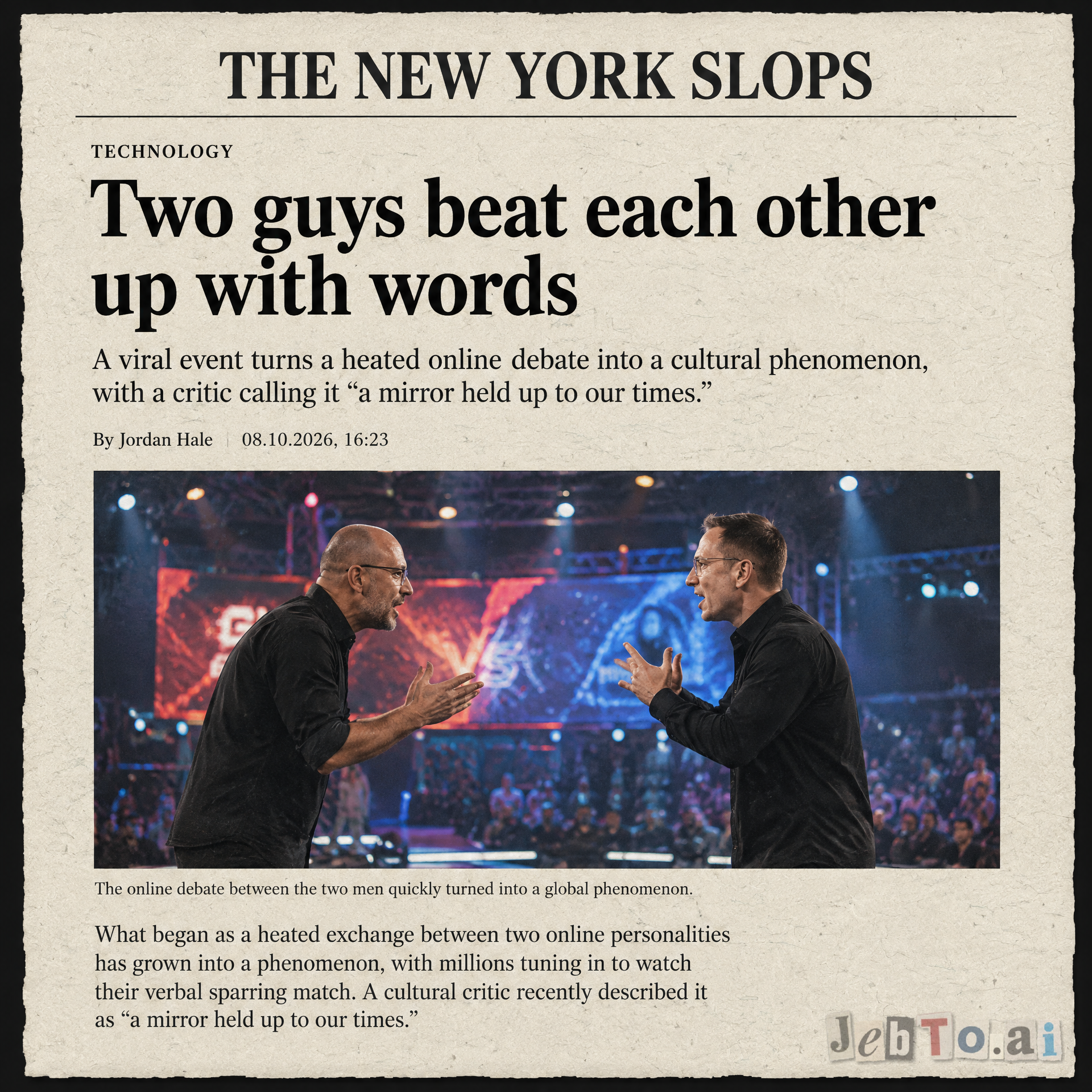 Picture for this fake news story