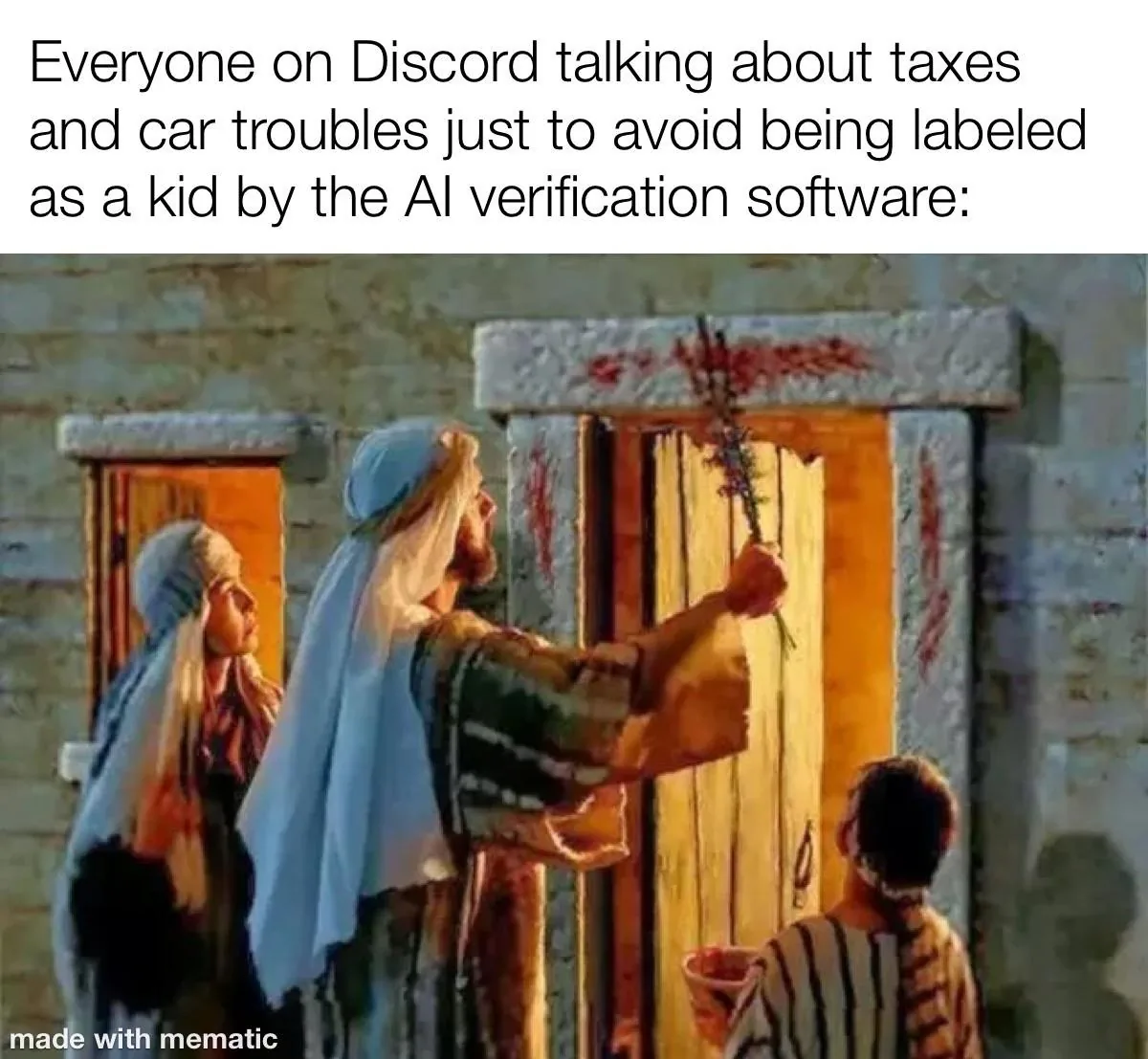 TALK ABOUT TAXES TO SURVIVE, Everyone on Discord dodging the AI age verification