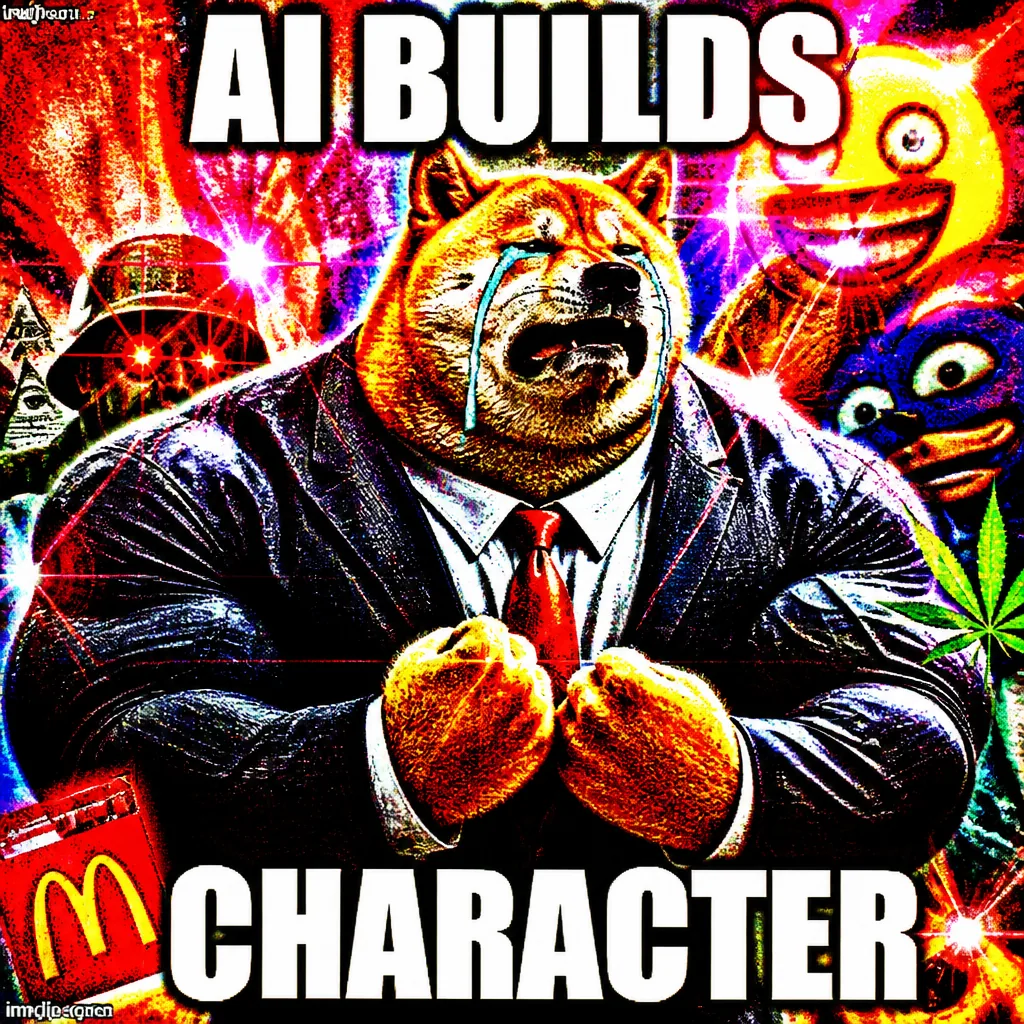DEEP FRIED, AI builds character